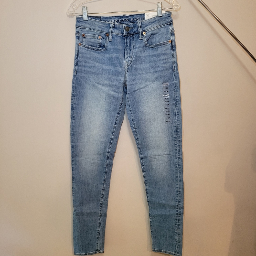 American Eagle Men's Airflex+ Skinny Jeans - Picture 2 of 8